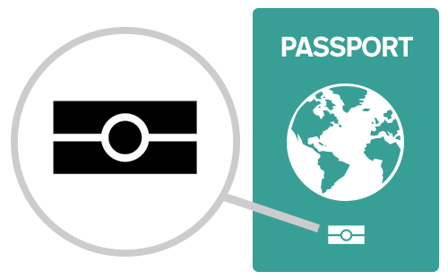 Biometric passport logo